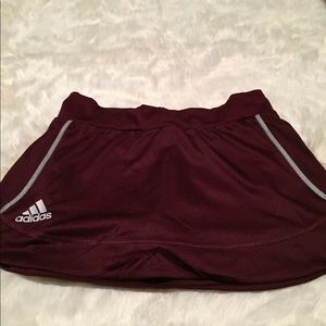 Maroon Adidas Climacool (tennis) Skort /Skirt